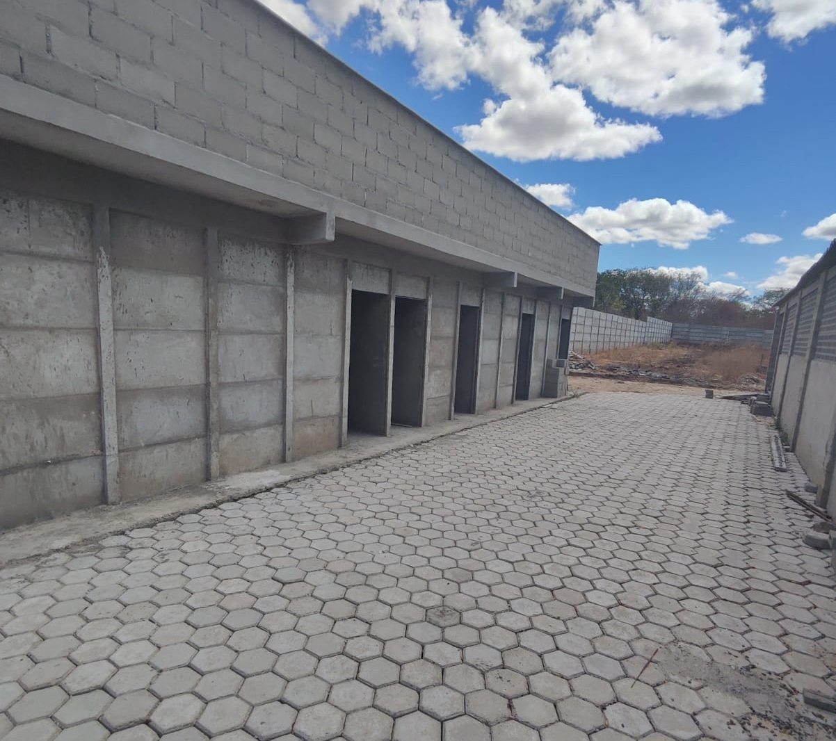 Casa pré-fabricada de concreto